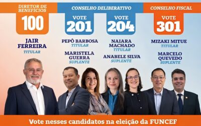 ELEIÇÕES DA FUNCEF: CHEGANDO O SEGUNDO TURNO!