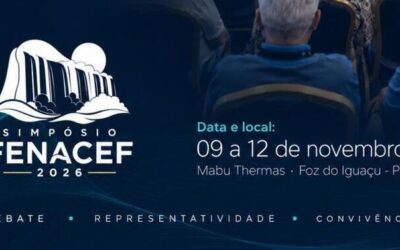 Simpósio Fenacef 2026 estão com as inscrições abertas!