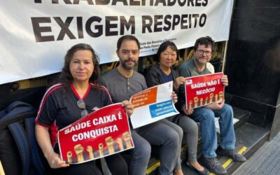 A paralisação do dia 20/08 correu pela CAIXA toda!
