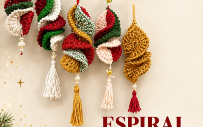 🎄🧶 WORKSHOP DE CROCHÊ — ESPIRAL DE NATAL 🧶🎄